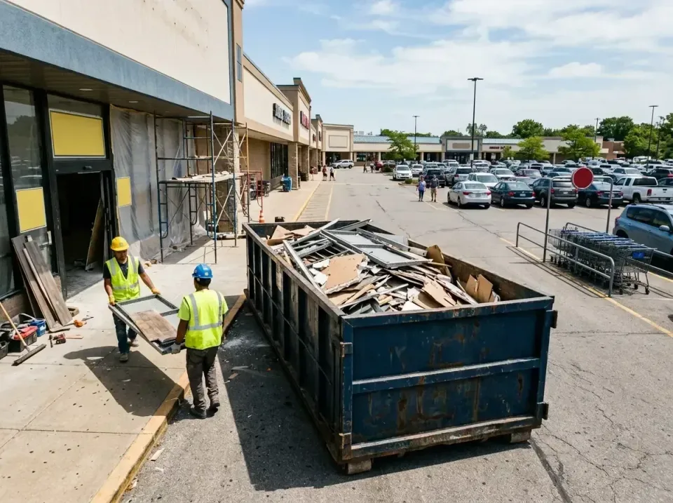retail-store-renovation-debris-003 — frequently asked questions, Roll-off Dumpster Rentals in Murrells Inlet, SC